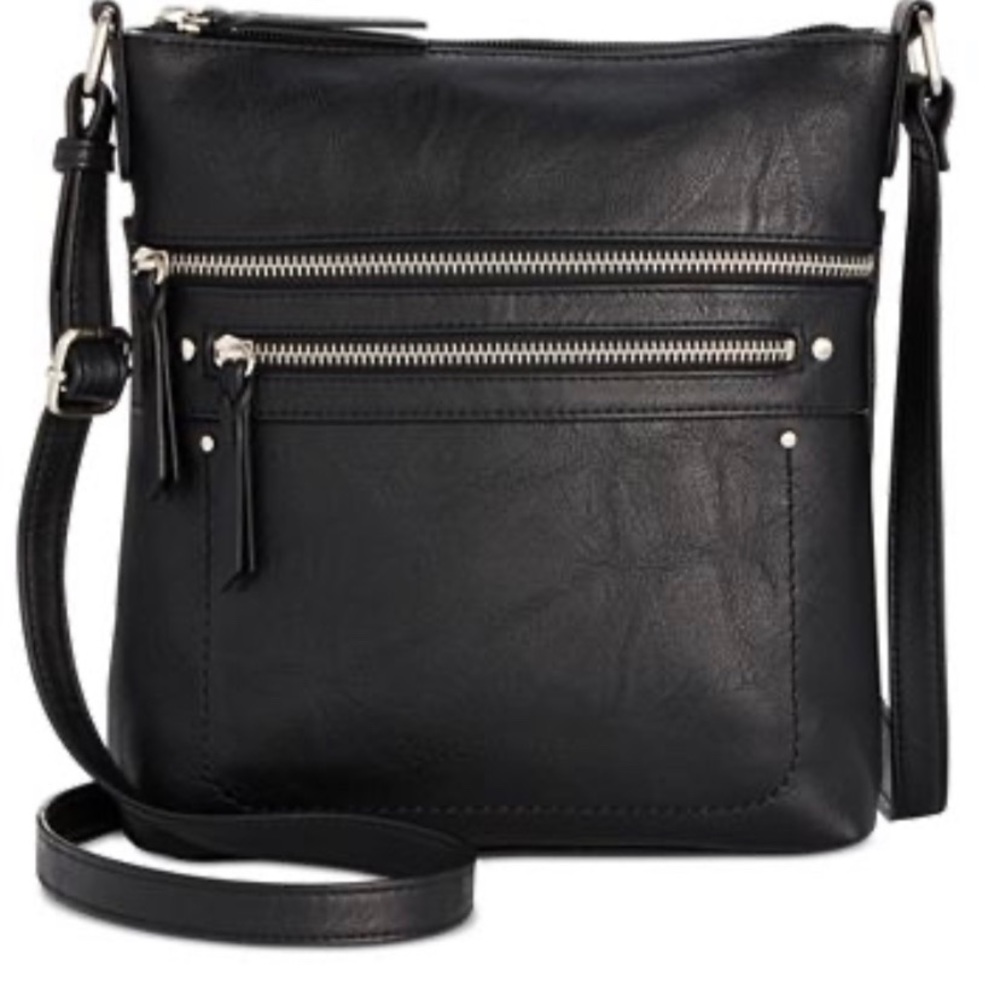 Black crossbody purse